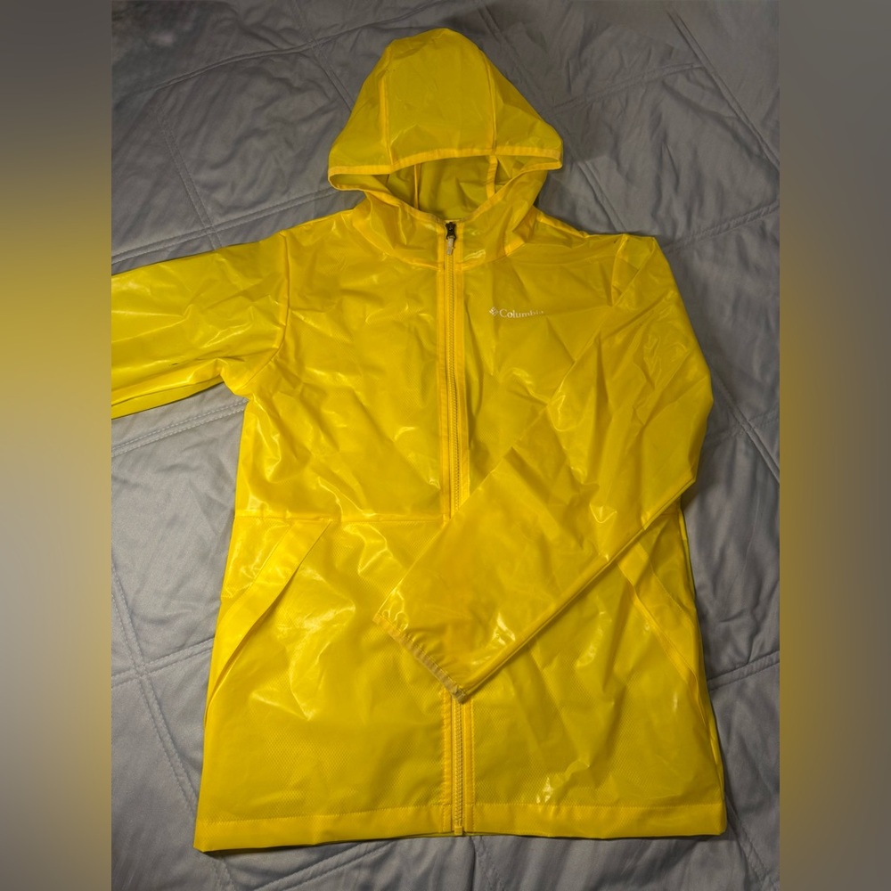 Columbia Kids Yellow Translucent Rain Slicker - Waterproof
